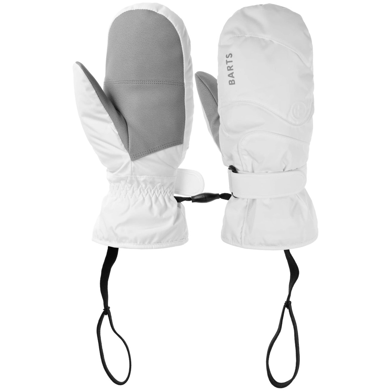 Barts Men's White Basic Ski Mittens By