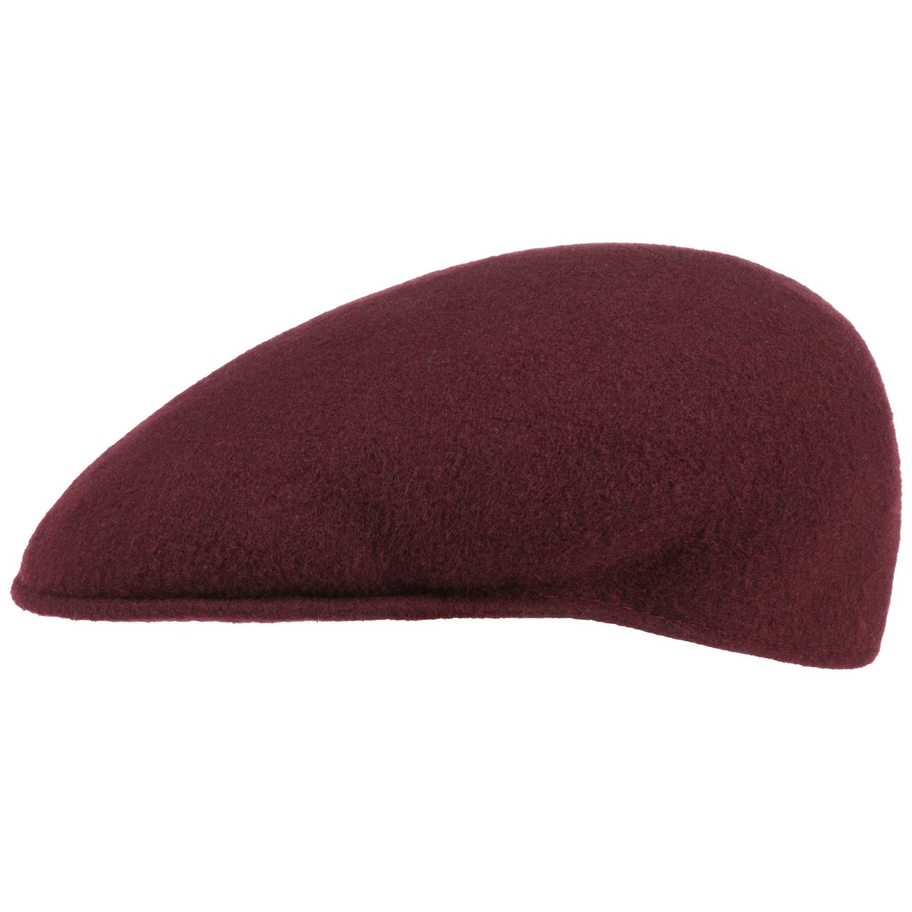 Kangol Unisex Bordeaux 504 Flat Cap By