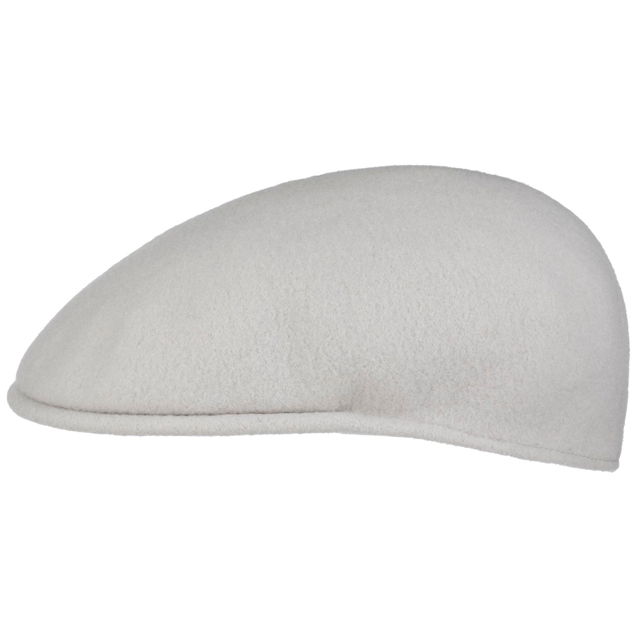 Kangol Unisex Light Grey 504 Flat Cap By