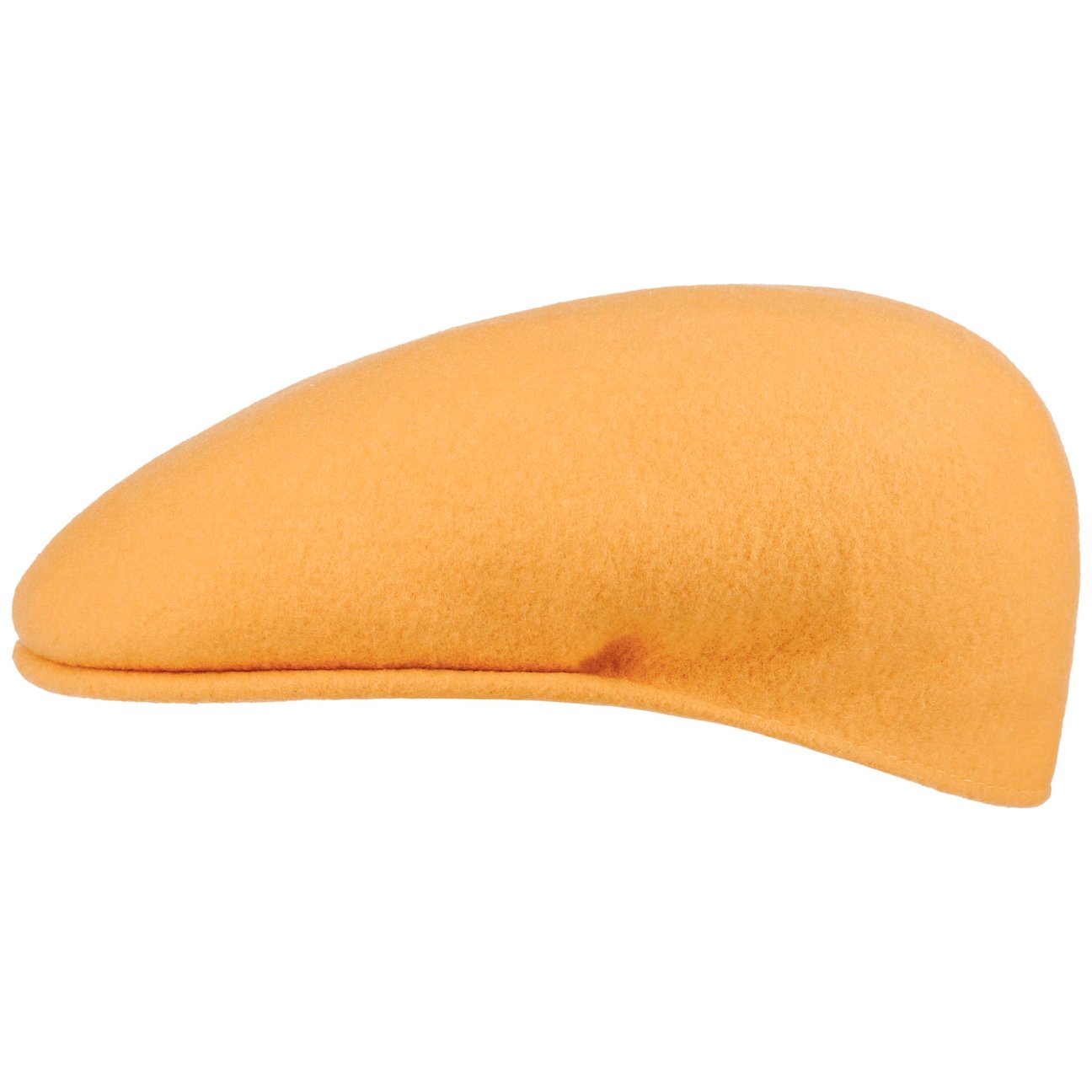Kangol Unisex Yellow 504 Flat Cap By