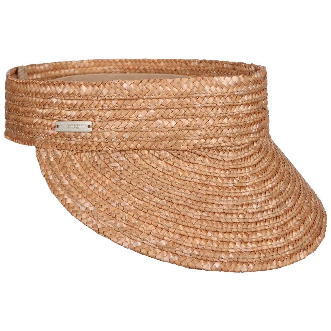 Seeberger Women's Dark Beige Mia Sun Visor By
