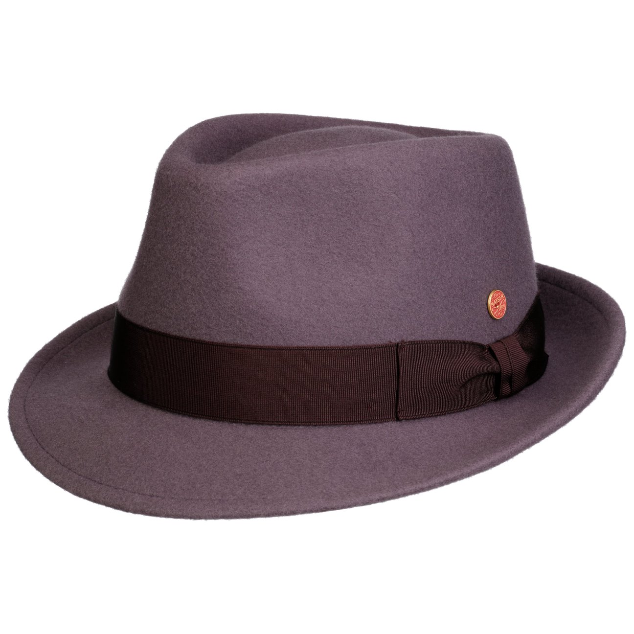 Mayser Women's Lilac Classico Trilby Hat By