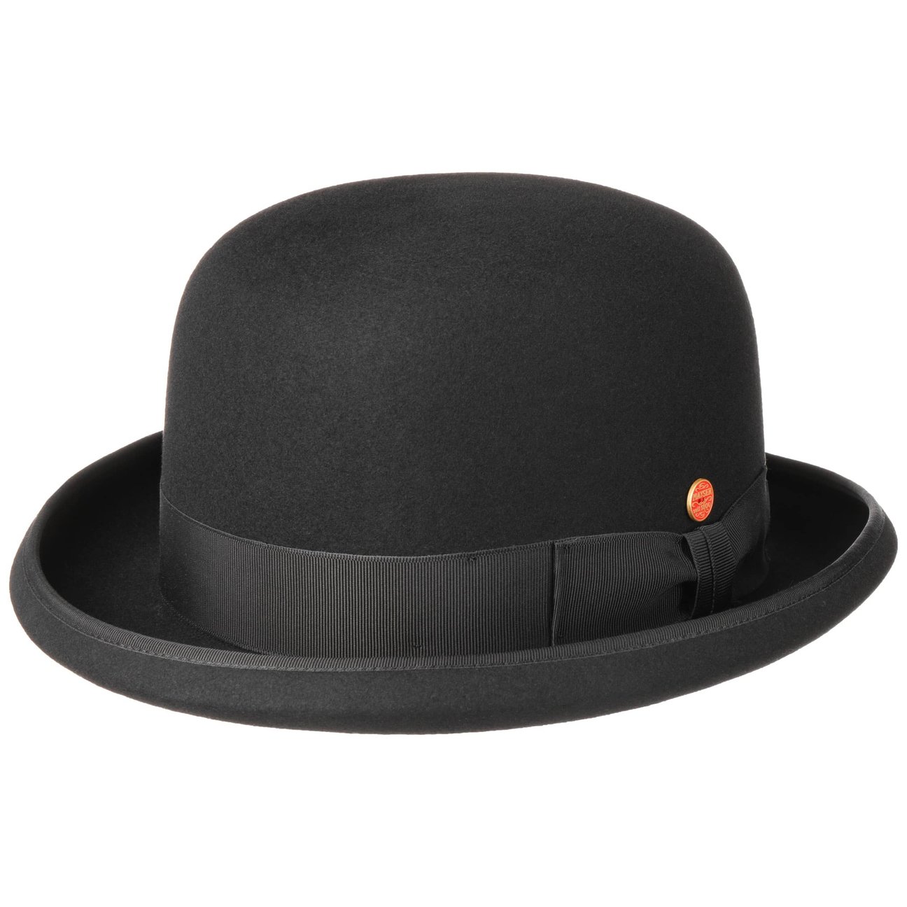 Mayser Women's Black Viril Bowler Hat By