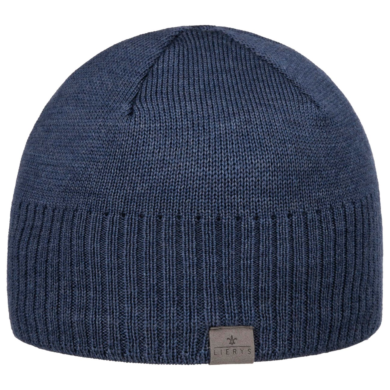 Lierys Women's Denim Fine Rip Merino Beanie By