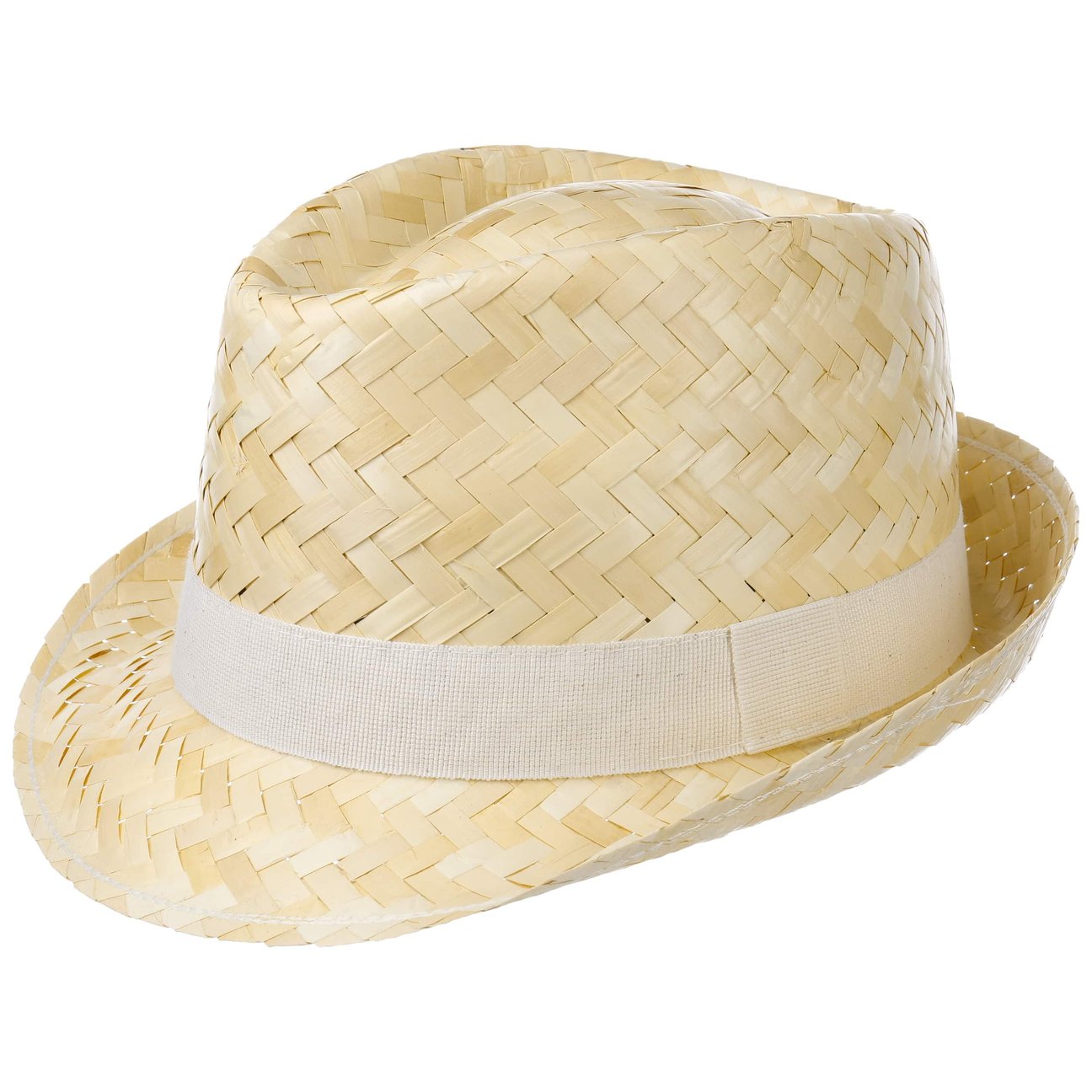 Lipodo Women's Nature Valencia Trilby Straw Hat By
