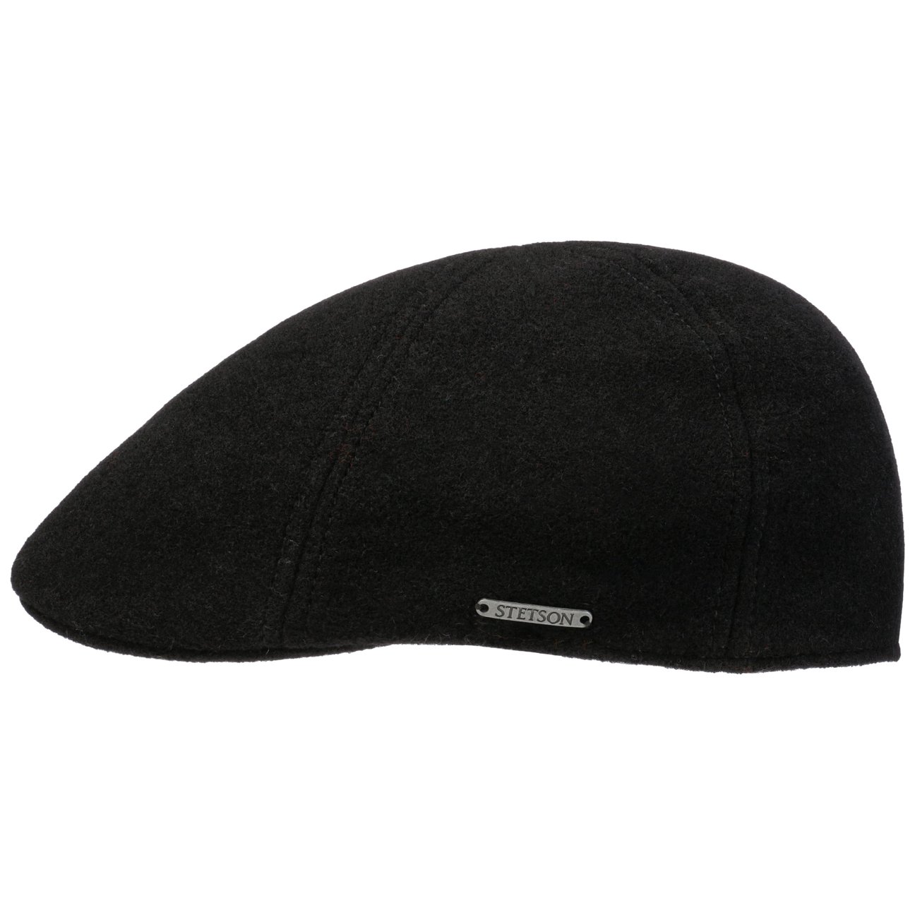 Stetson Men's Black Texas Wool Gatsby Cap By