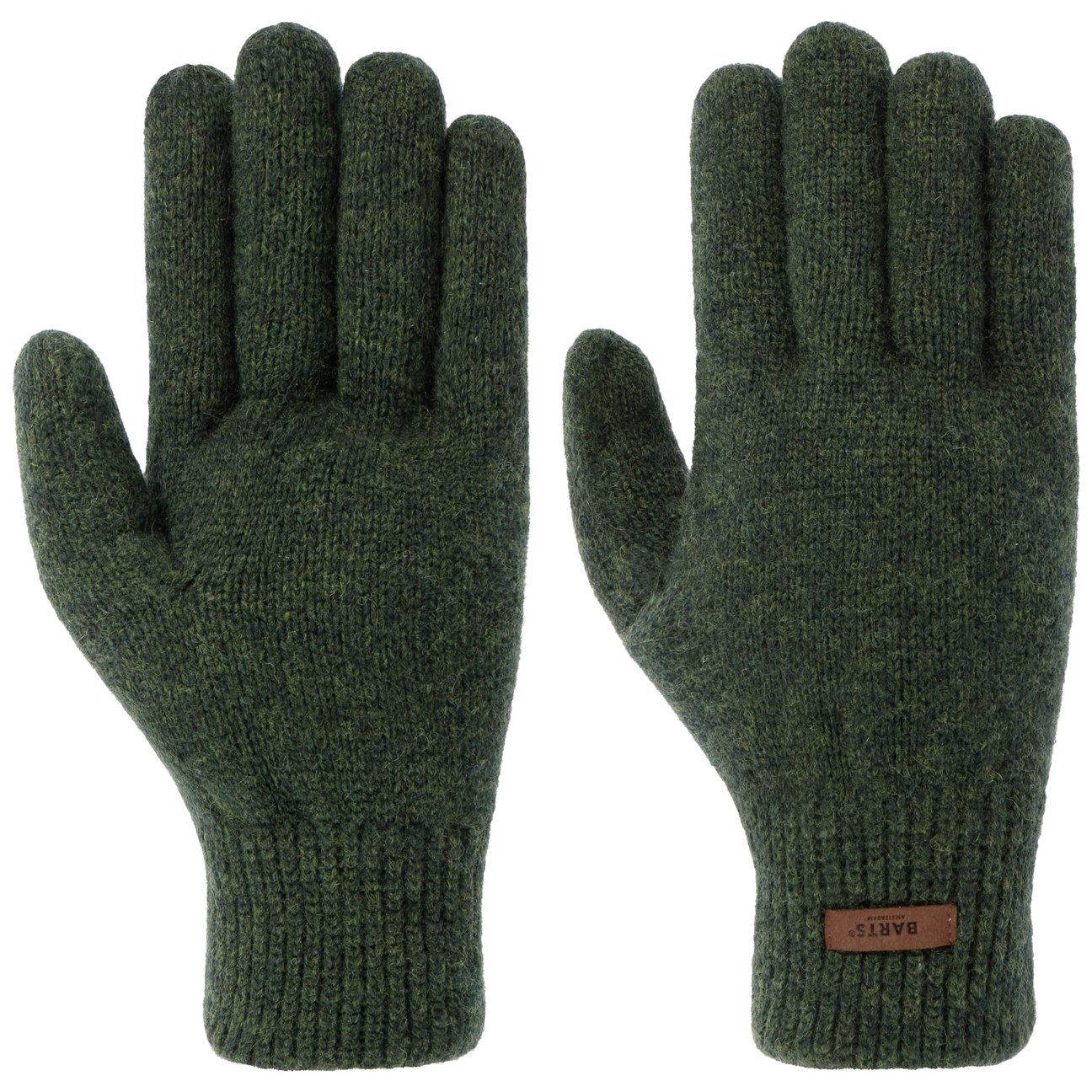 Barts Men's Olive Haakon Lambswool Gloves By