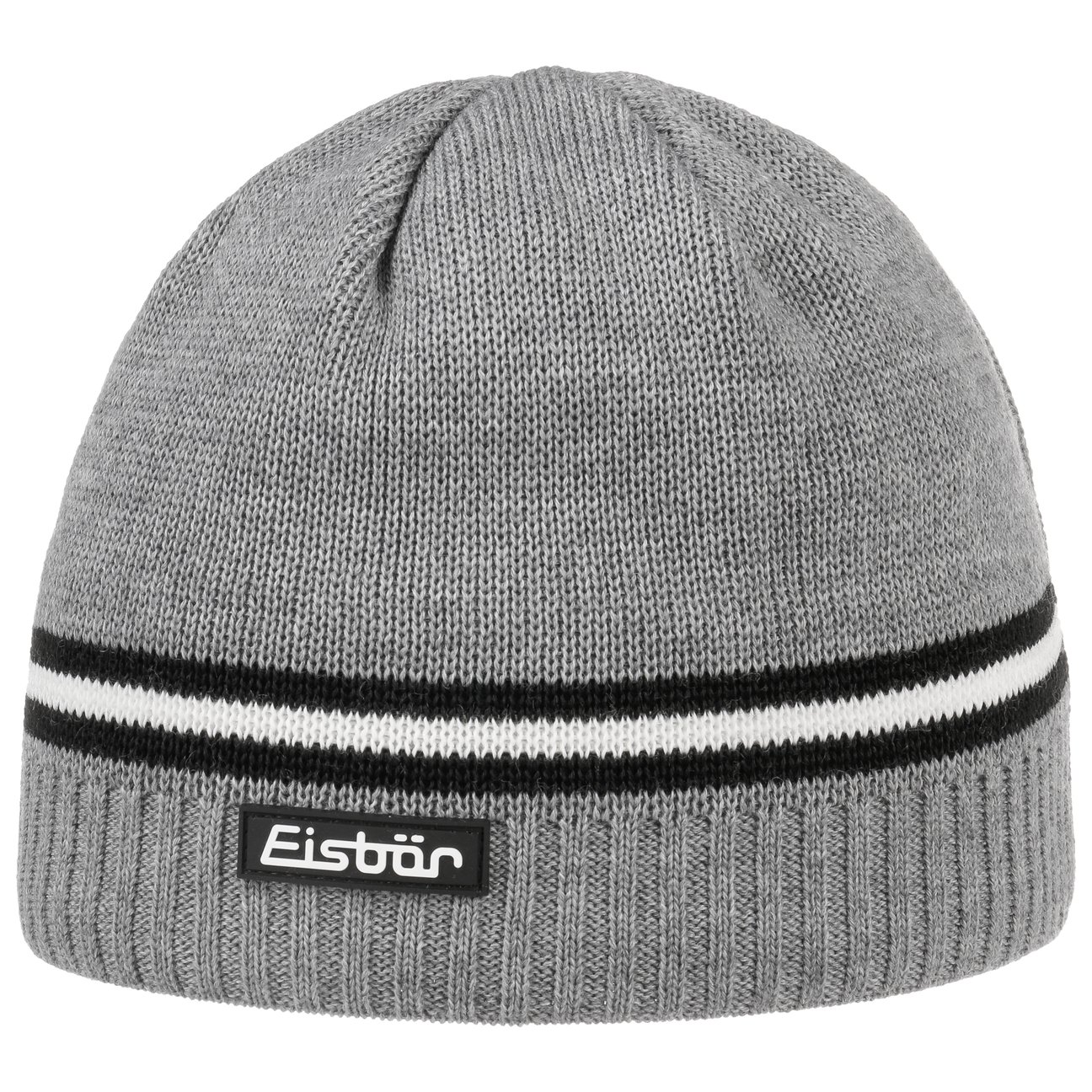 Eisbär Men's Grey-Black Mountain Beanie By
