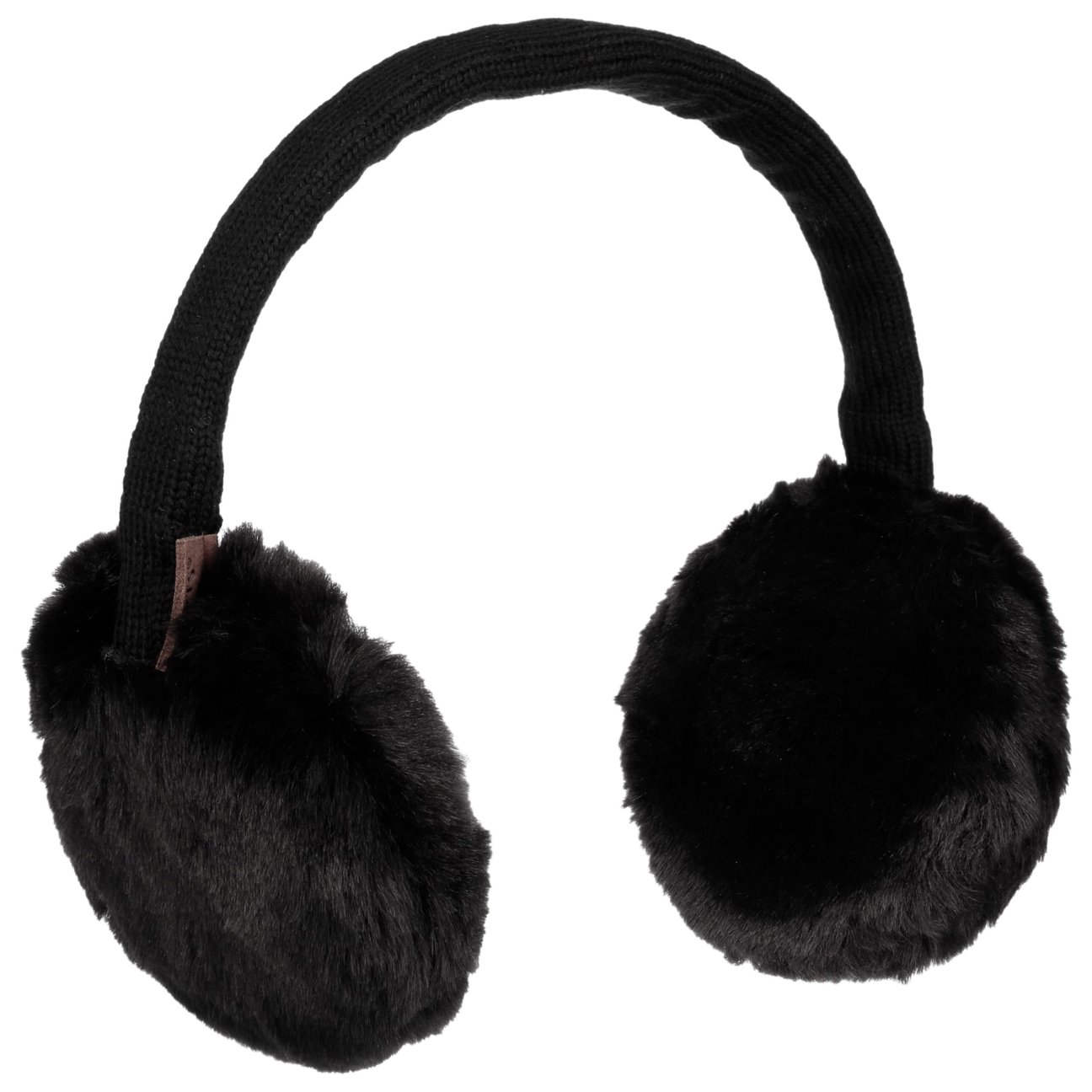 Barts Women's Black Plush Faux Fur Ear Warmers By