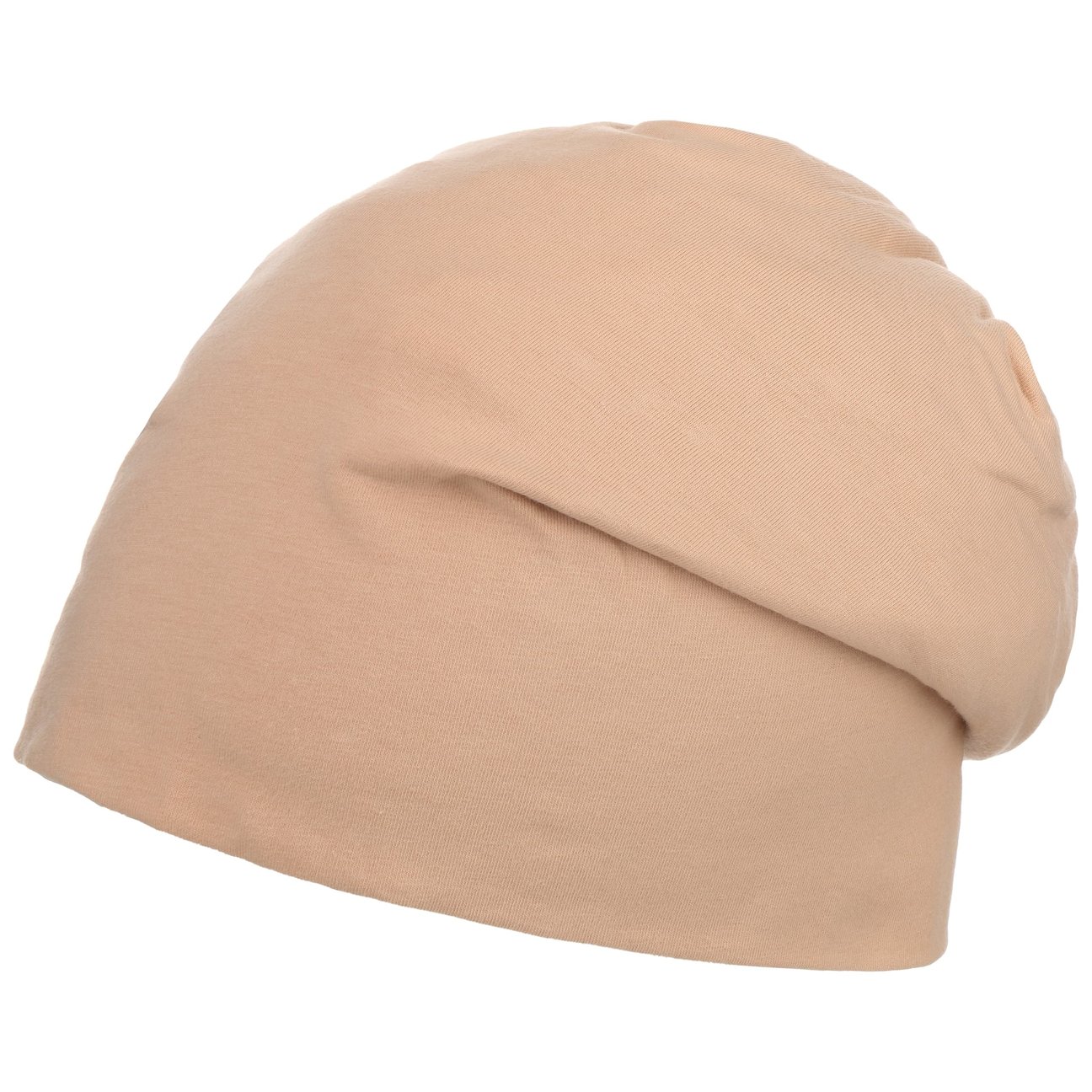Hatshopping.co.uk Women's Oatmeal Pastel Oversize Jersey Knit Hat