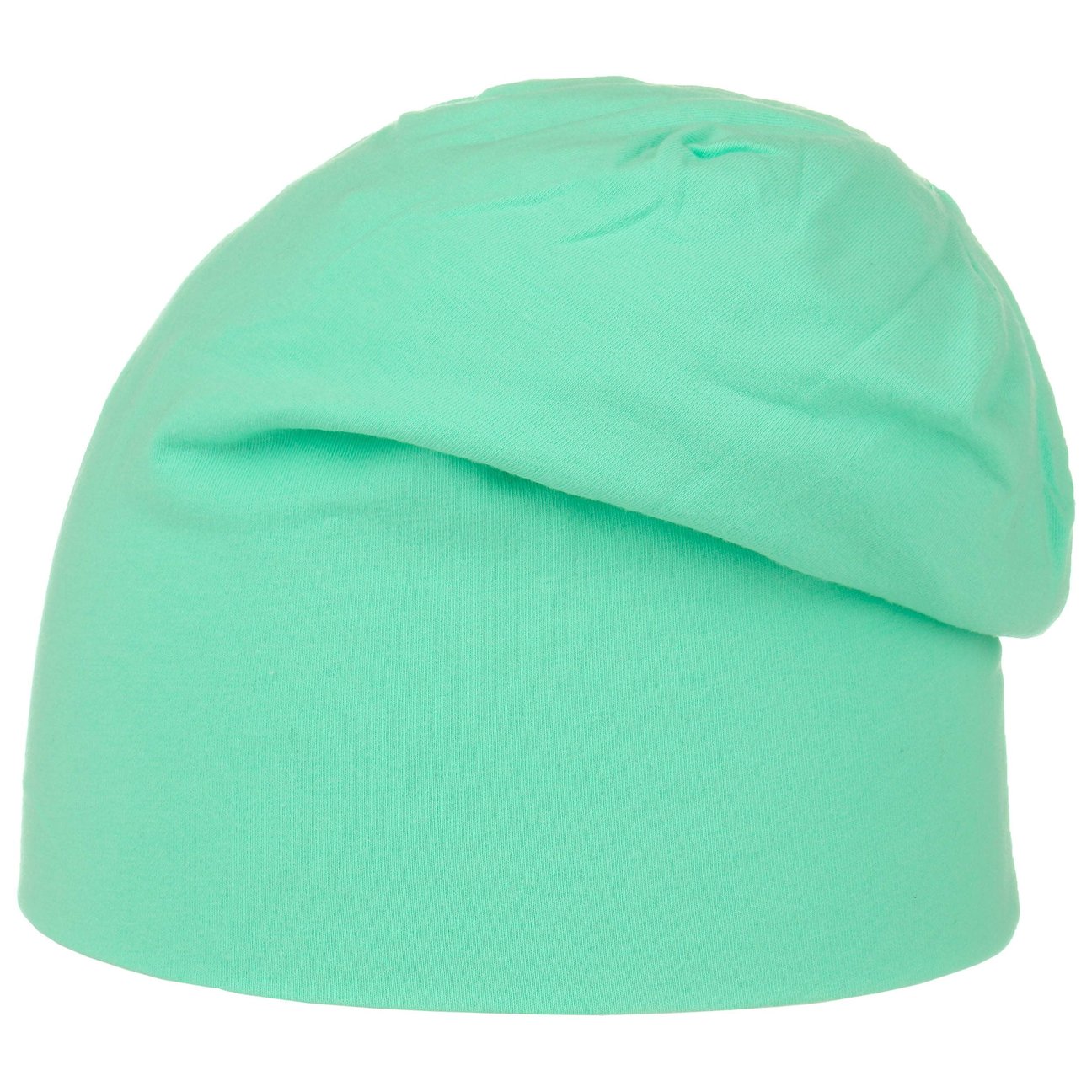 Hatshopping.co.uk Women's Mint Green Pastel Oversize Jersey Knit Hat