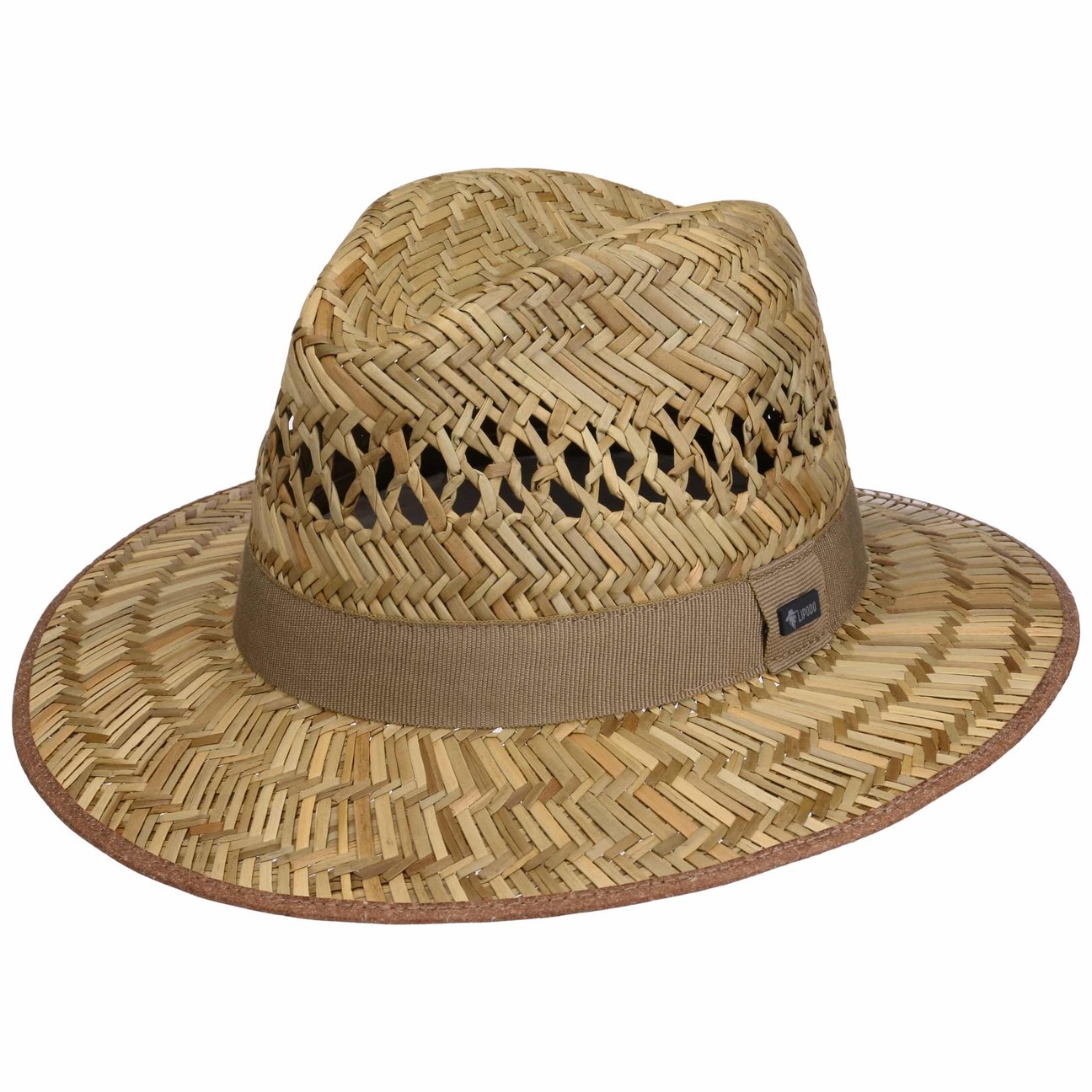 Lipodo Unisex Nature Harvest Traveller Straw Hat By