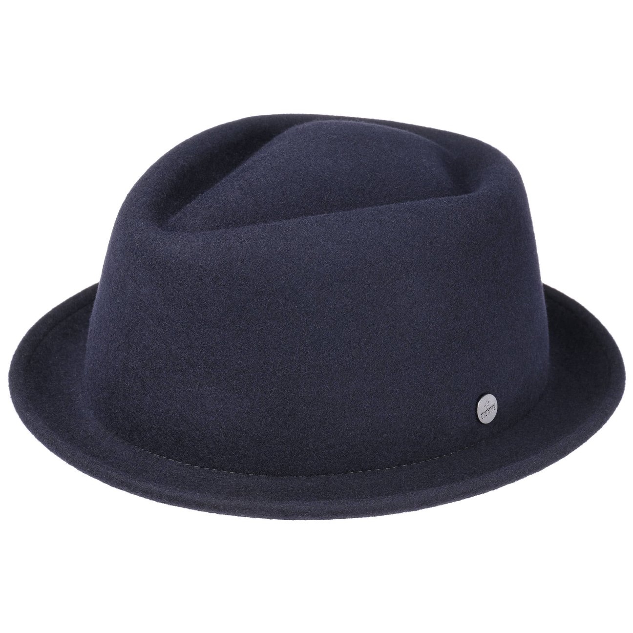 Lierys Women's Blue Blank Pork Pie Felt Hat By