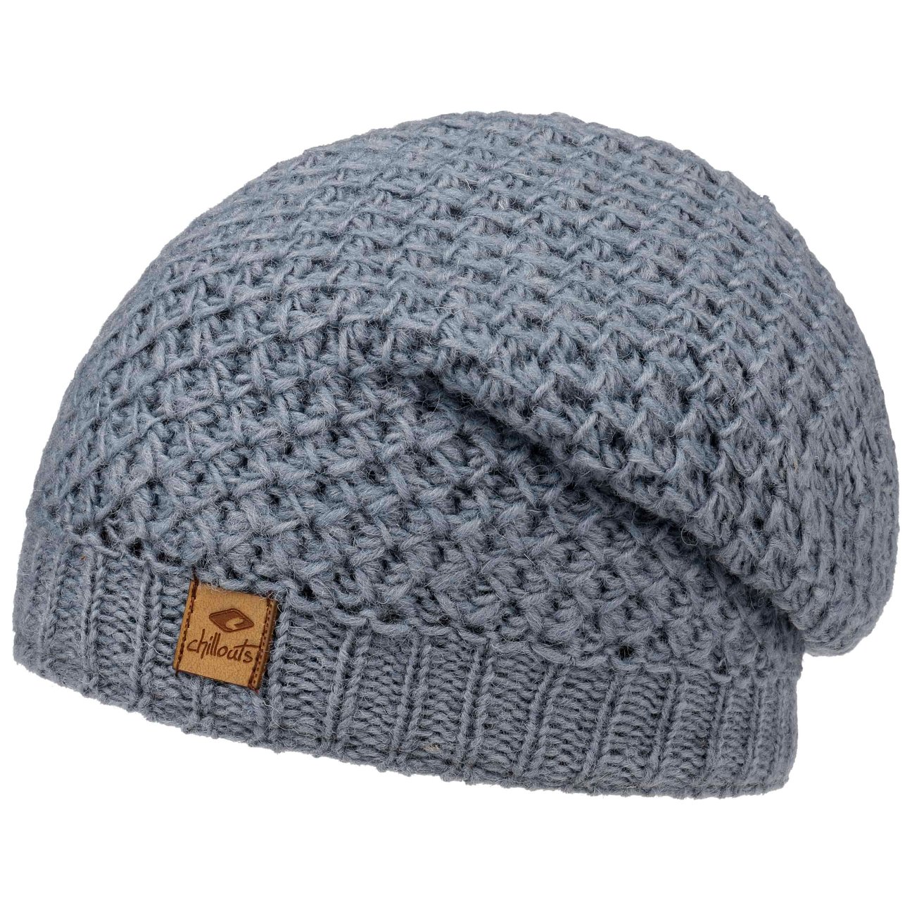 Chillouts Men's Blue-Grey Nele Oversize Beanie By