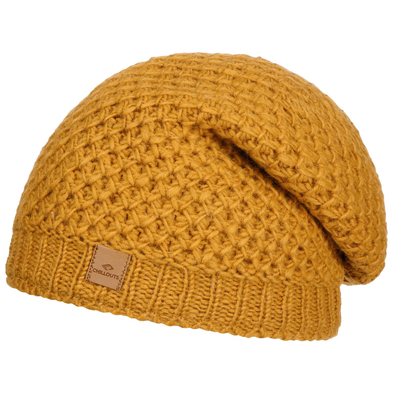 Chillouts Men's Mustard Nele Oversize Beanie By