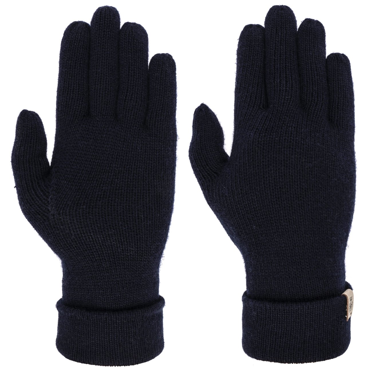 Roeckl Women's Navy Knit Gloves With Cashmere By