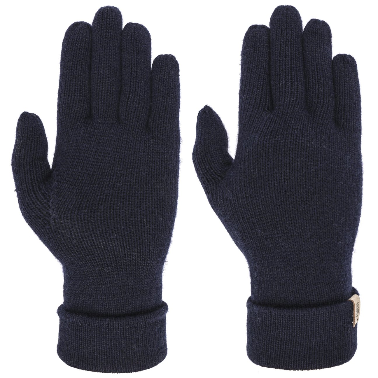Roeckl Women's Blue Knit Gloves With Cashmere By