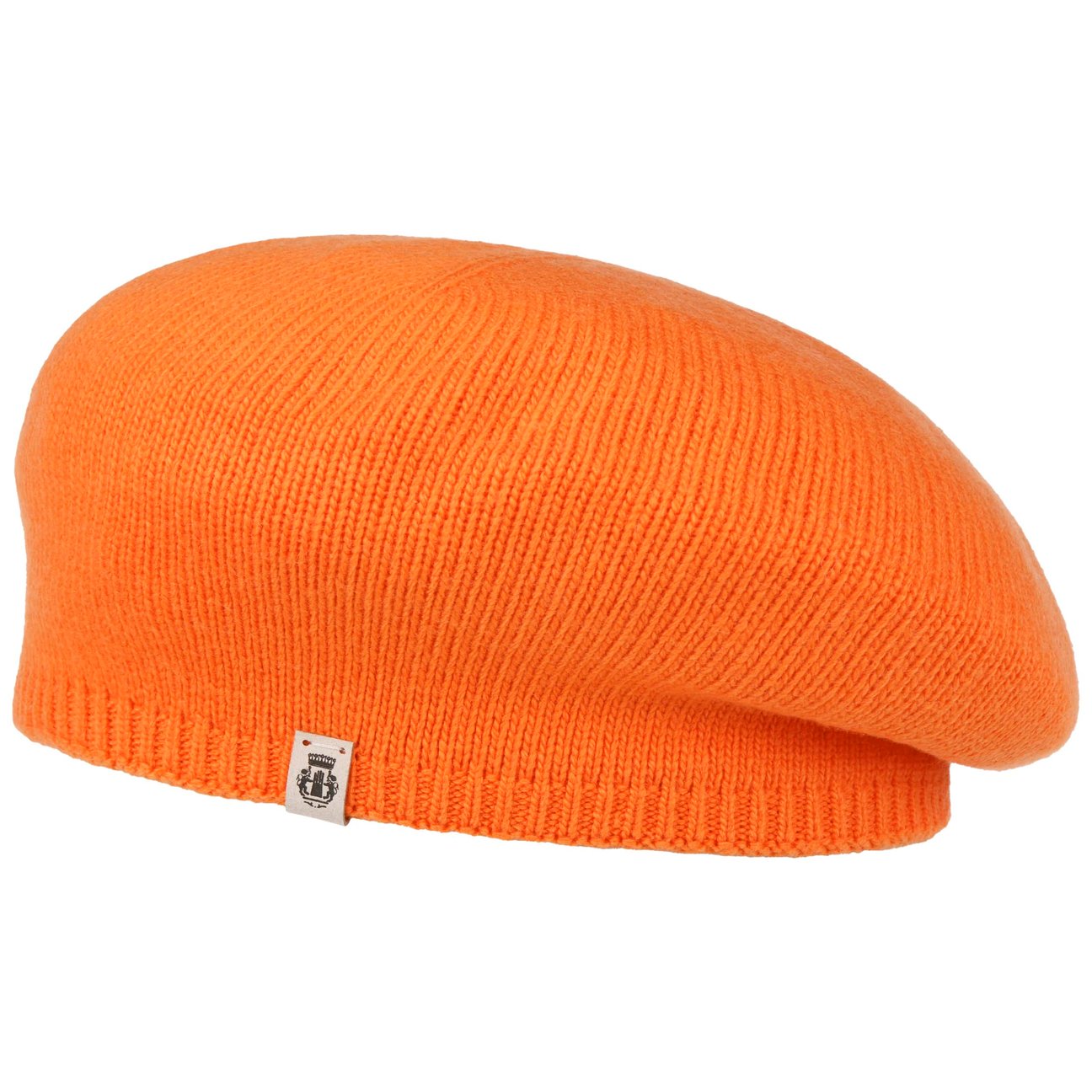 Roeckl Women's Orange Beret With Cashmere By