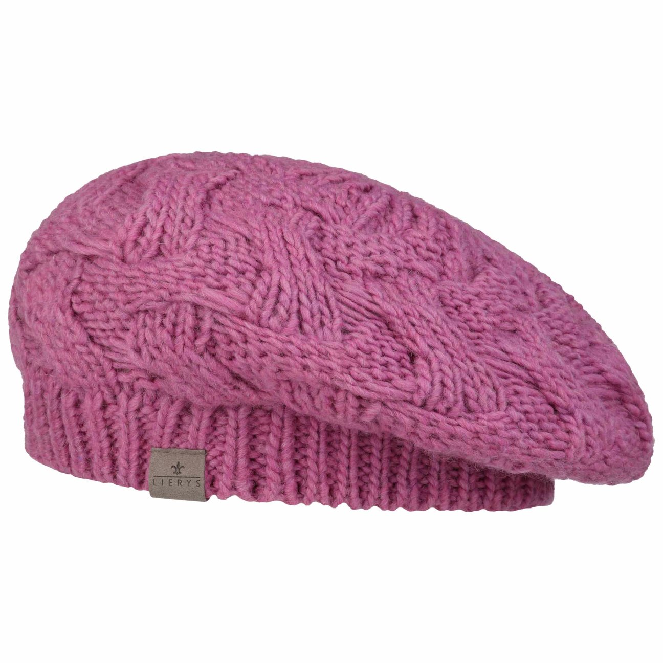 Lierys Women's Pink Jesila Knit Beret By