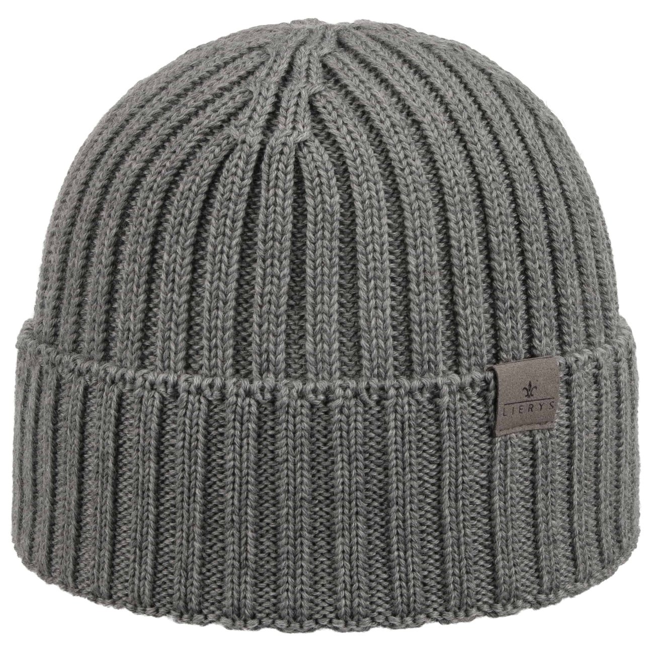 Lierys Women's Grey Merino Rib Knit Hat By