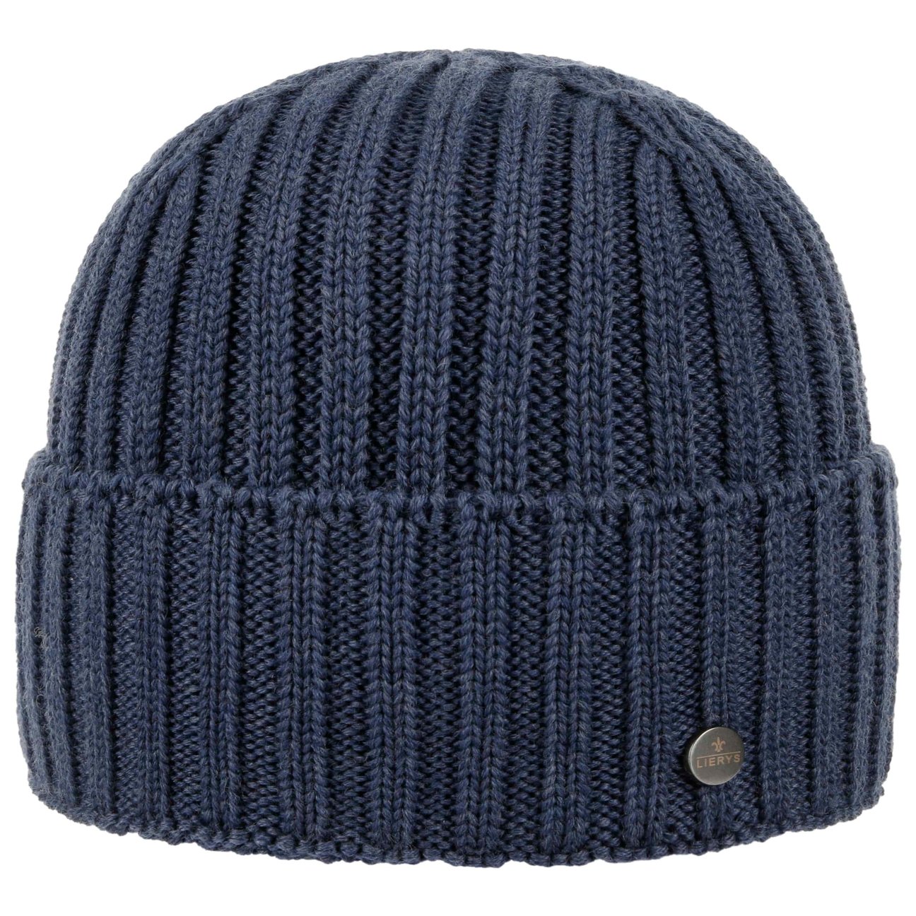 Lierys Women's Denim Merino Rib Knit Hat By