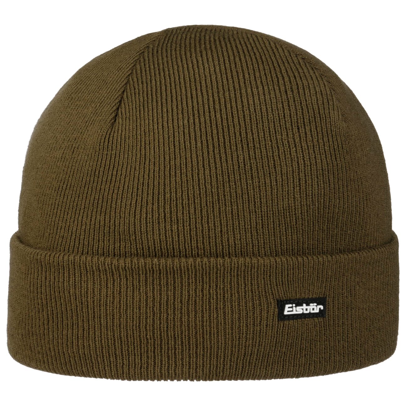 Eisbär Men's Brown Skater Knit Hat With Cuff By