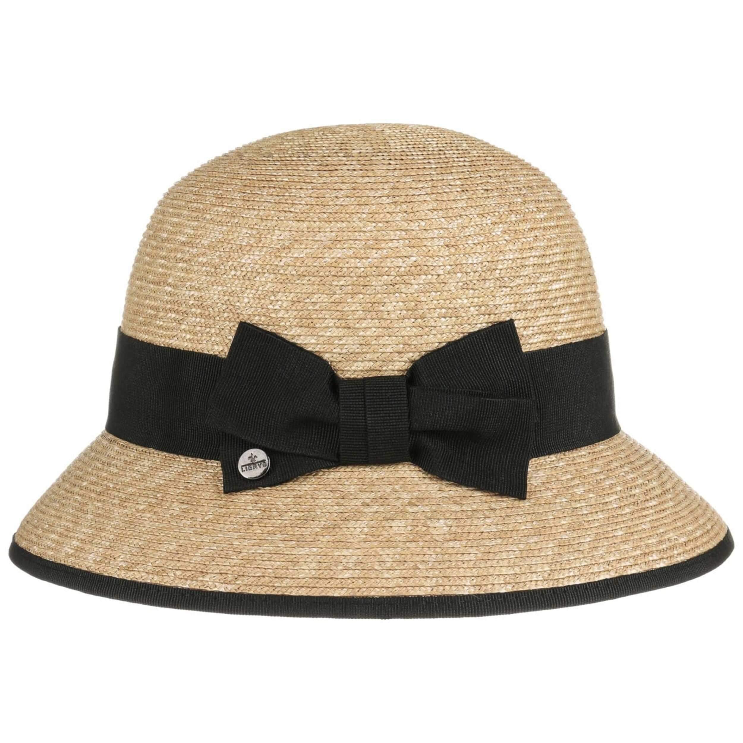 Straw Cloche Hat with Piping by Lierys £86.95