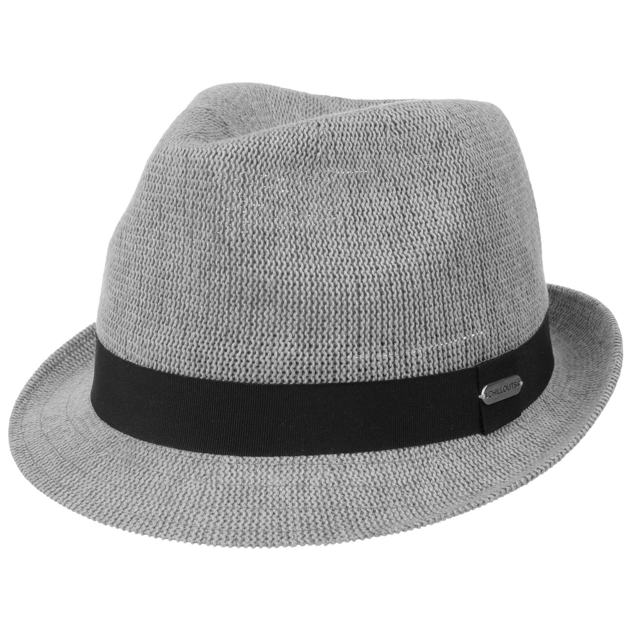 Chillouts Unisex Grey Bardolino Cotton Trilby Hat By