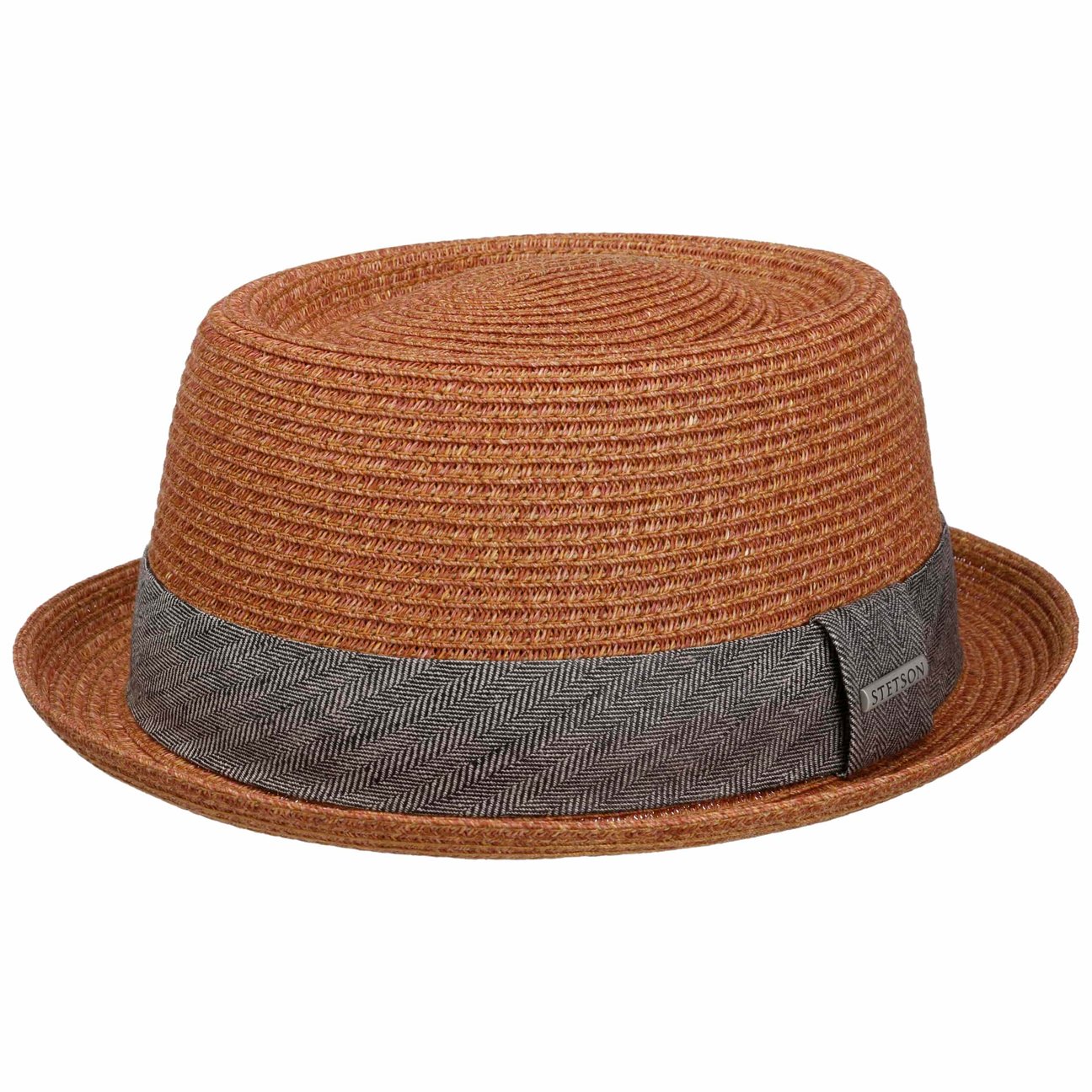 Stetson Women's Rust Robstown Toyo Pork Pie Hat By