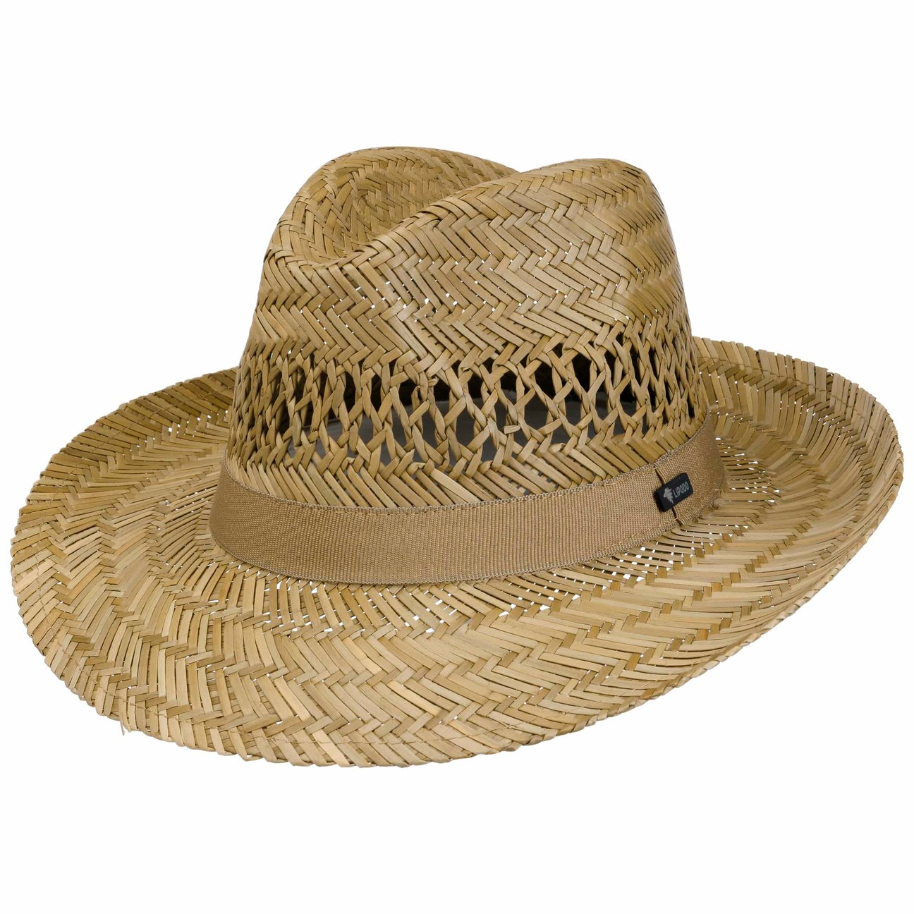 Lipodo Unisex Nature Classic Fedora Straw Hat By