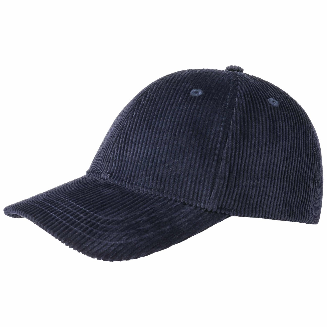 Hatshopping.co.uk Women's Blue Basic Corduroy Baseball Cap