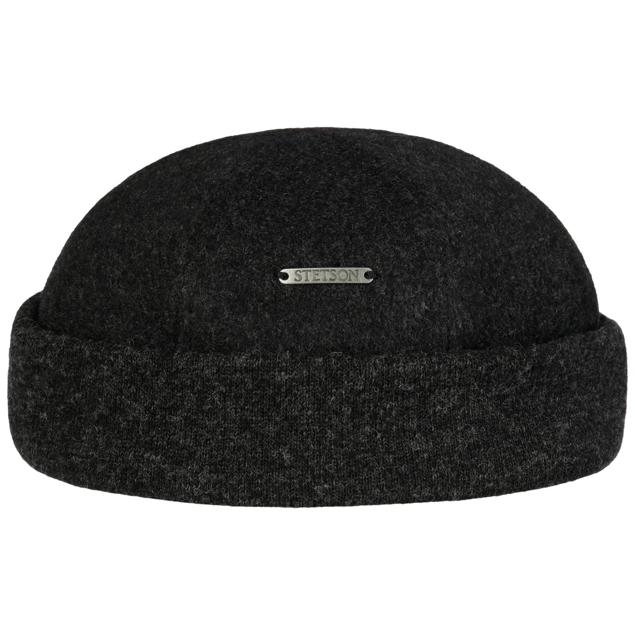 Stetson Anthracite Sparr Mélange Docker Cap By