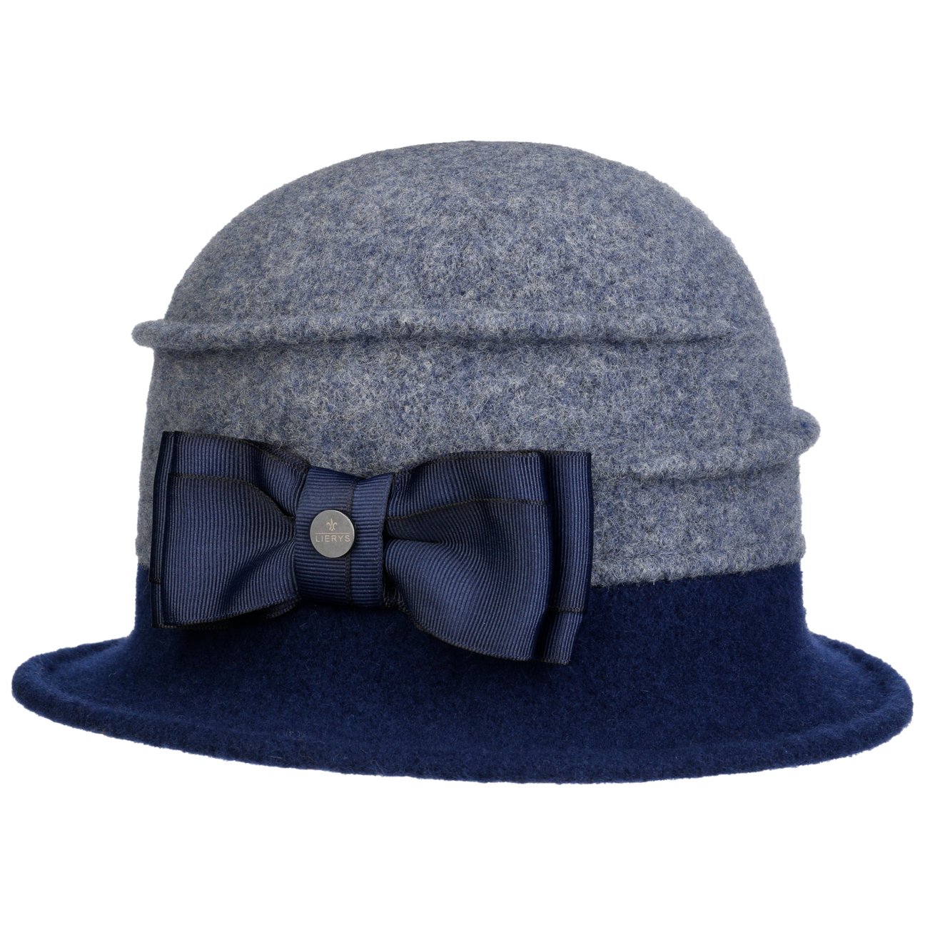 Lierys Women's Denim Oretka Milled Wool Hat By
