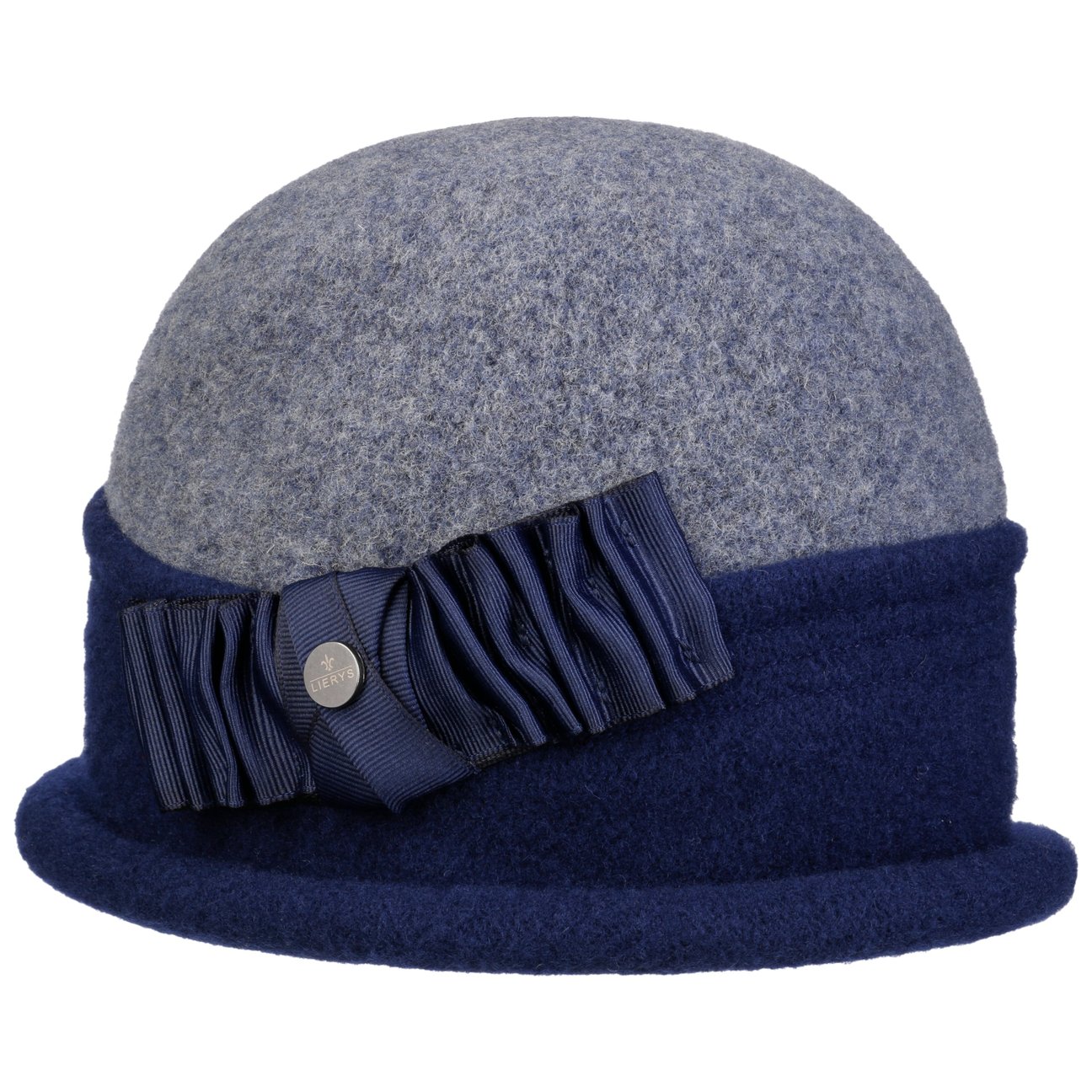 Lierys Women's Denim Oretka Toque Milled Wool Hat By
