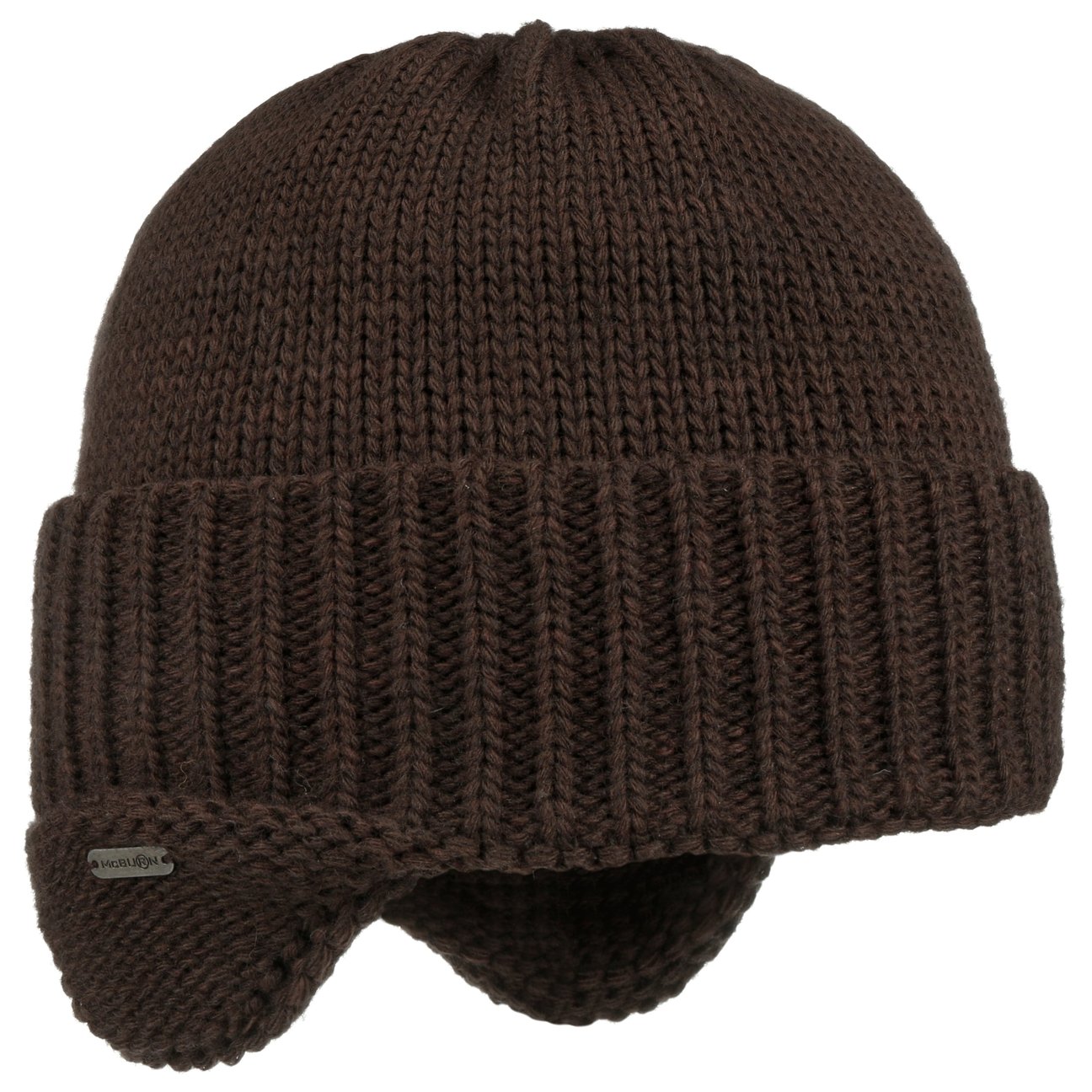 Mcburn Brown Anton Knit Hat By