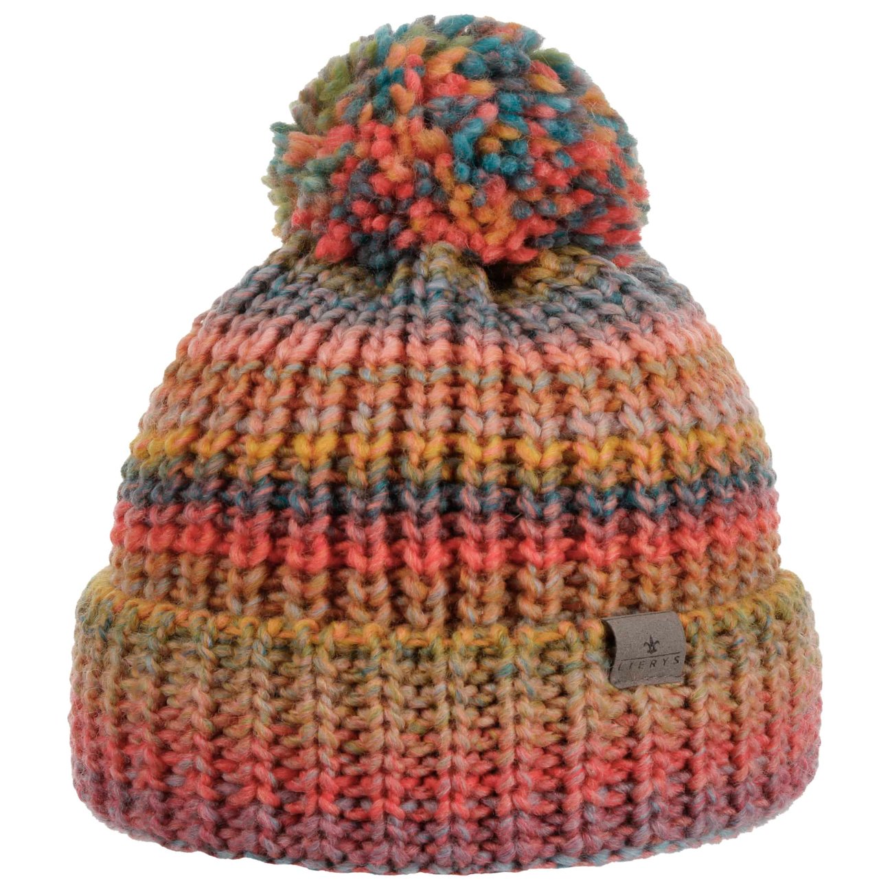 Lierys Women's Mixed Colours Finja Bobble Hat By