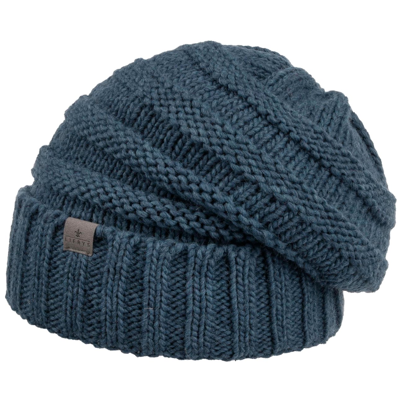 Lierys Women's Blue Jil Oversize Knit Hat By