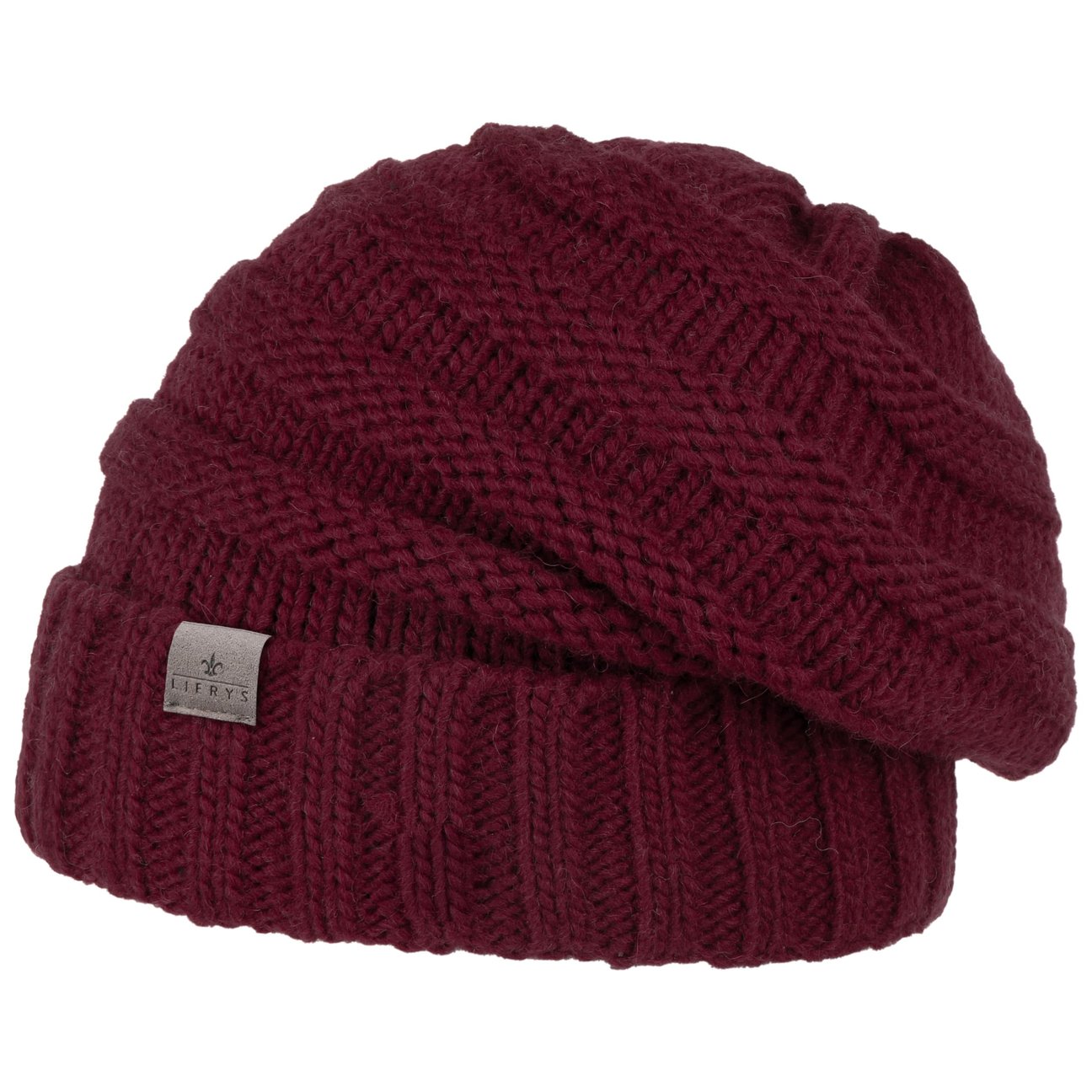 Lierys Women's Bordeaux Jil Oversize Knit Hat By