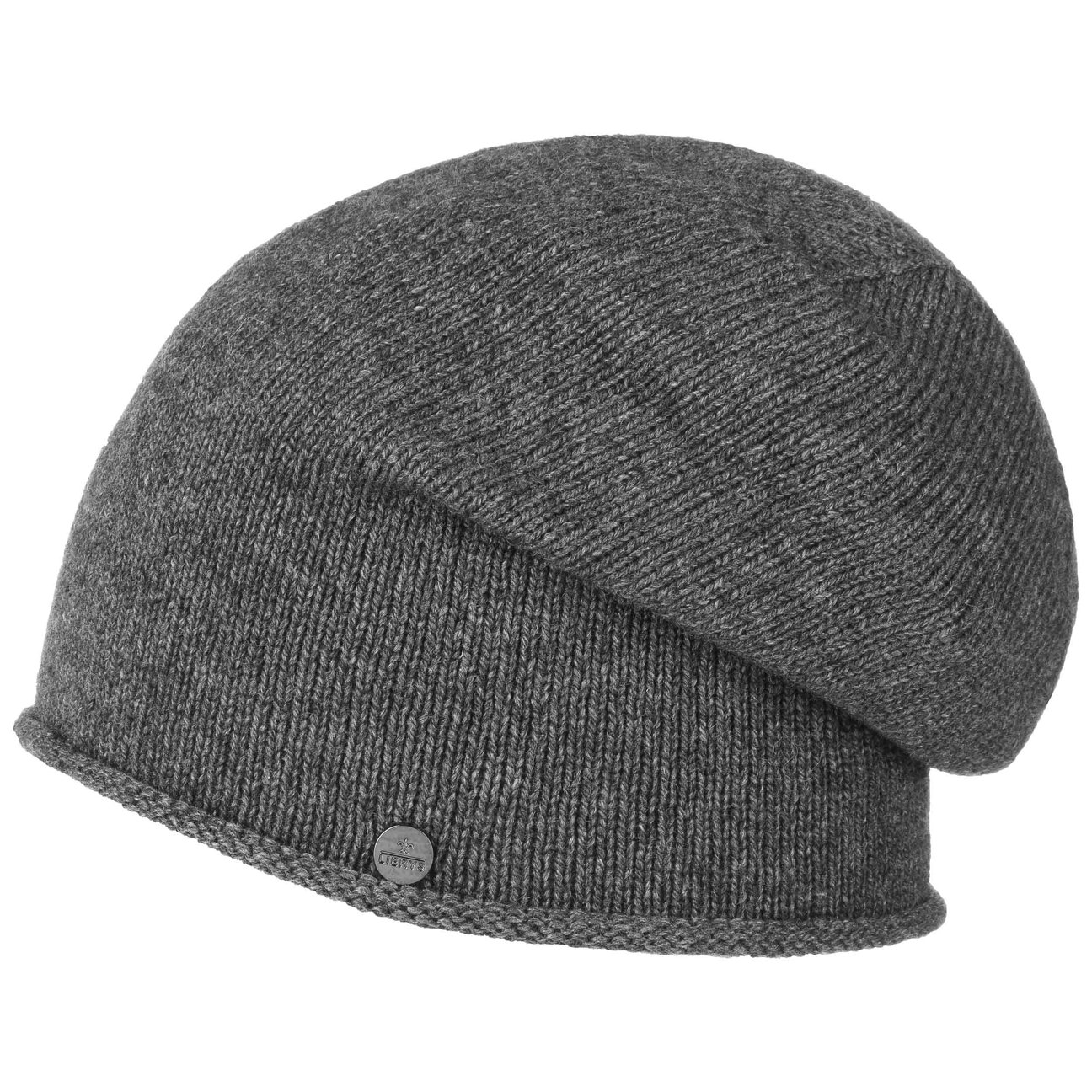 Lierys Women's Anthracite Merino Cashmere Beanie By