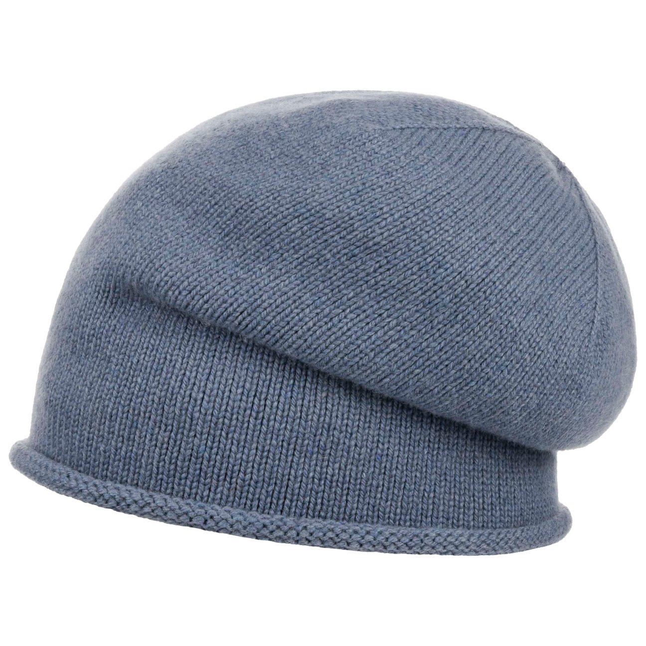 Lierys Women's Blue Merino Cashmere Beanie By