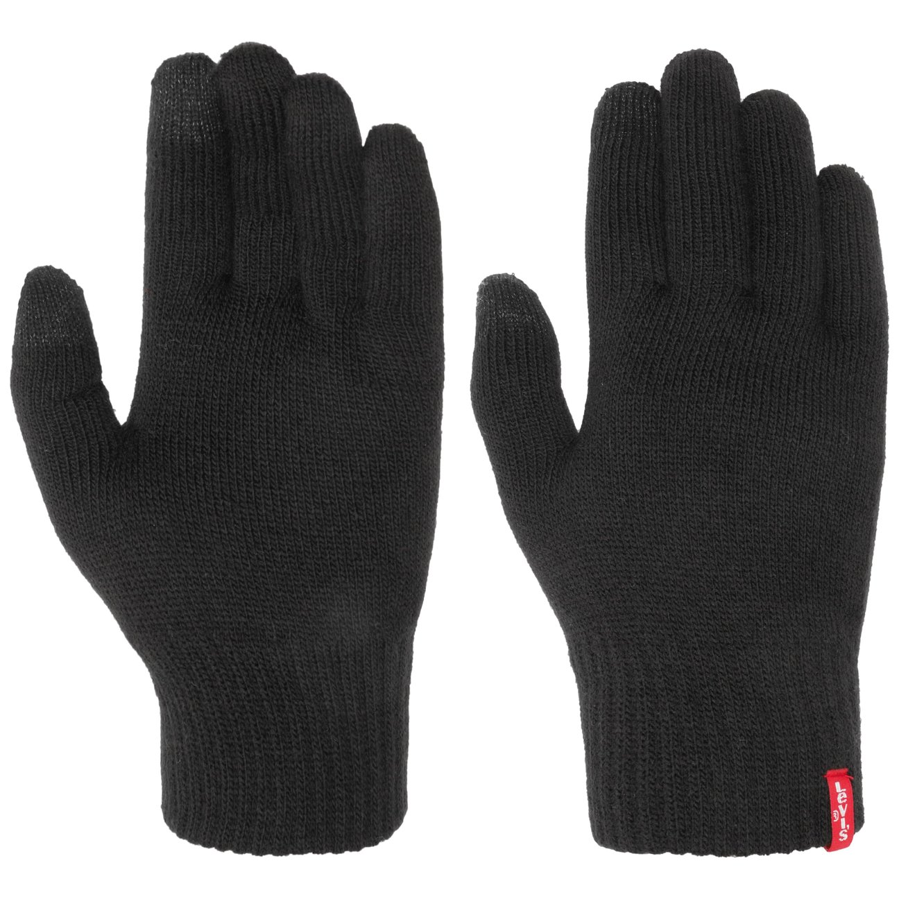 LeviS® Men's Black Touchscreen Gloves By