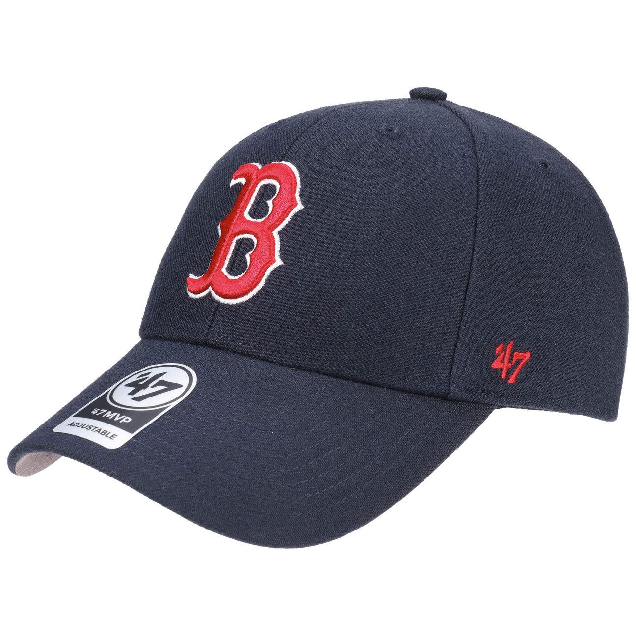 47 Brand Men's Blue Boston Red Sox Strapback Cap By