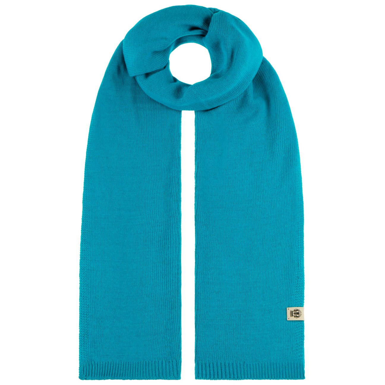 Roeckl Women's Turquoise Knit Scarf With Cashmere By