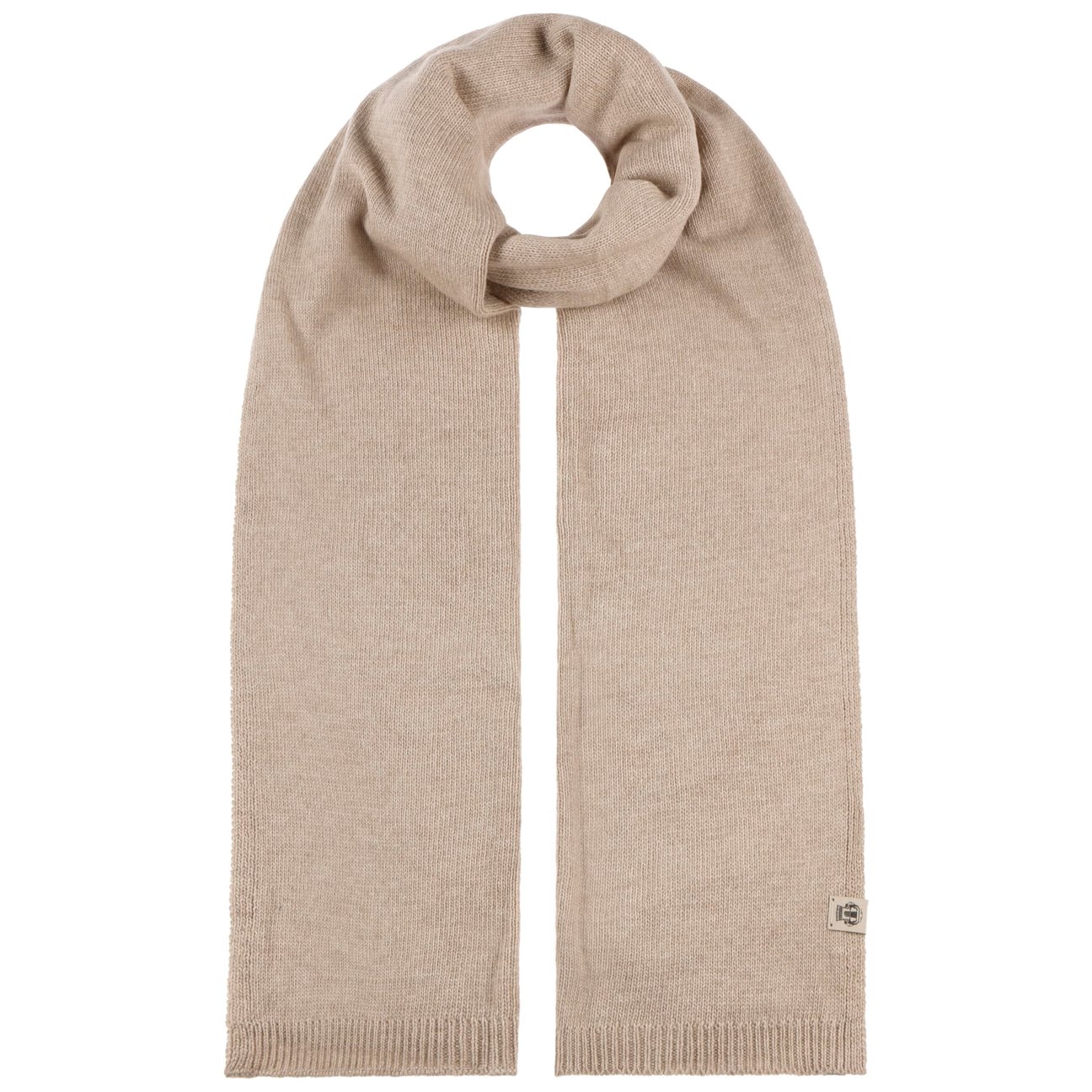 Roeckl Women's Oatmeal Knit Scarf With Cashmere By