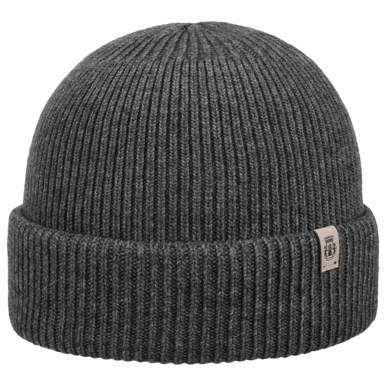Roeckl Women's Grey Cuffed Beanie With Cashmere By