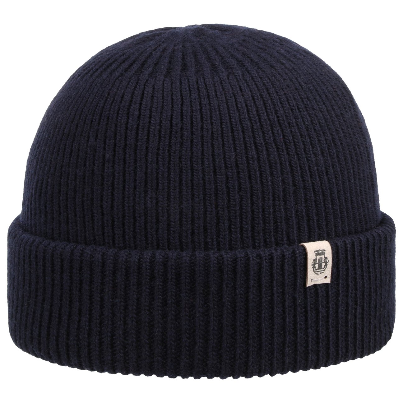 Roeckl Women's Navy Cuffed Beanie With Cashmere By