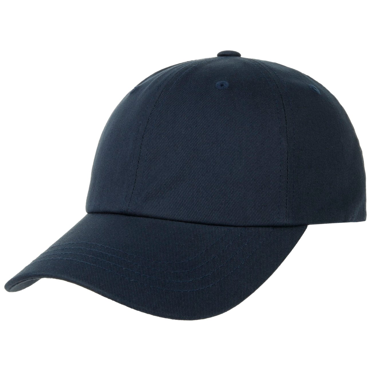 Hatshopping.co.uk Women's Blue Low Profile Cotton Strapback Cap