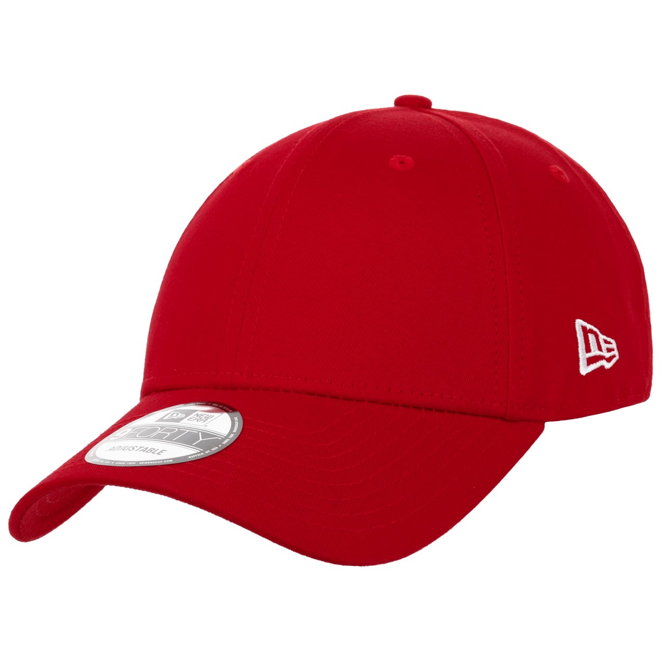 New Era Men's Red 9Forty Basic Cap By