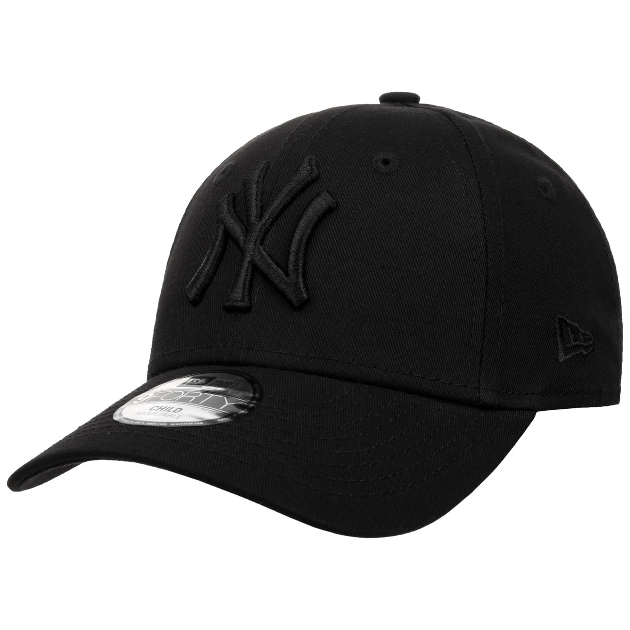 New Era Men's Black 9Forty Junior Ny Yankees Cap By