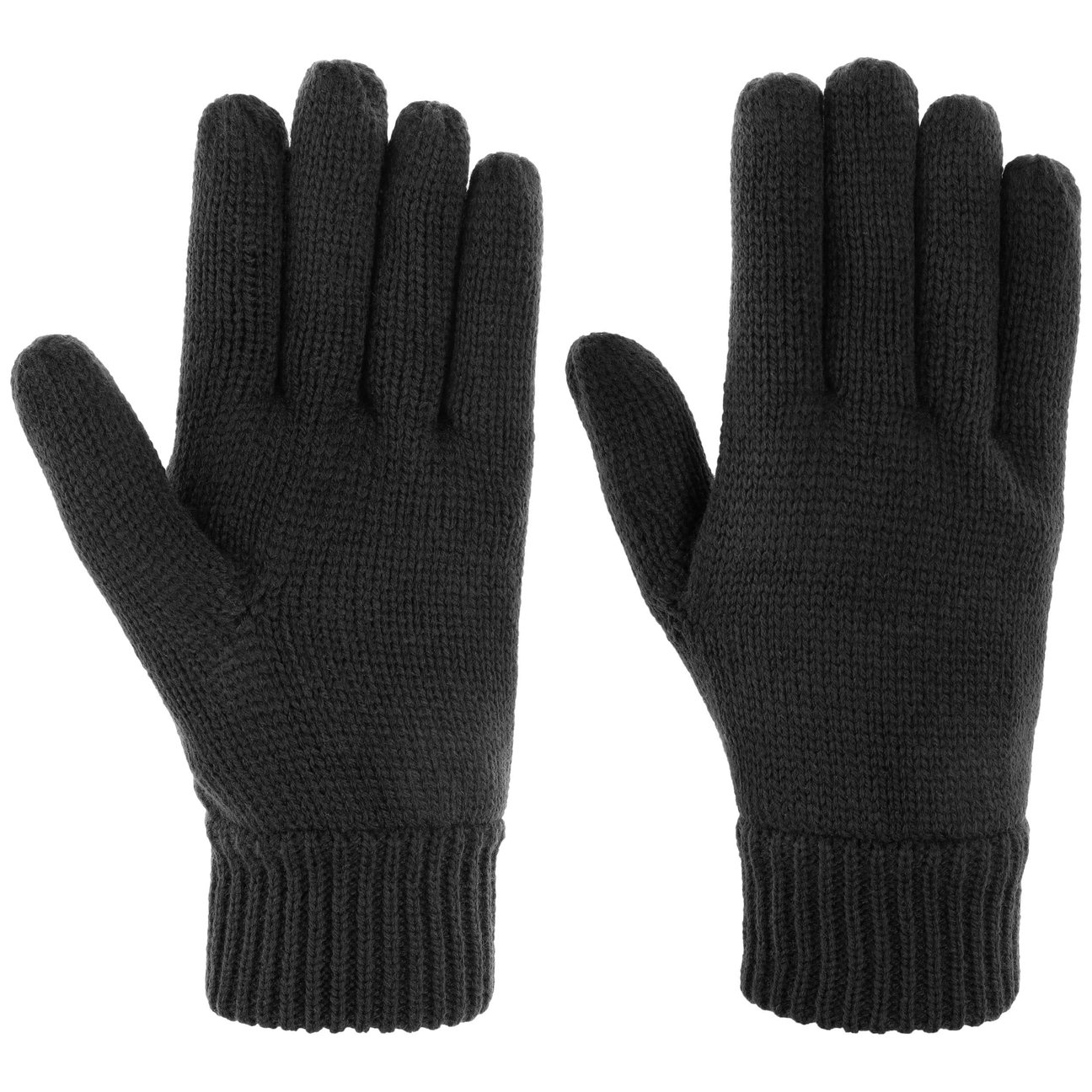 Lipodo Women's Black Thinsulate 3M Knit Gloves By